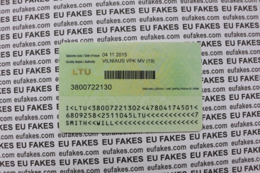 Lithuanian ID Card 9 
